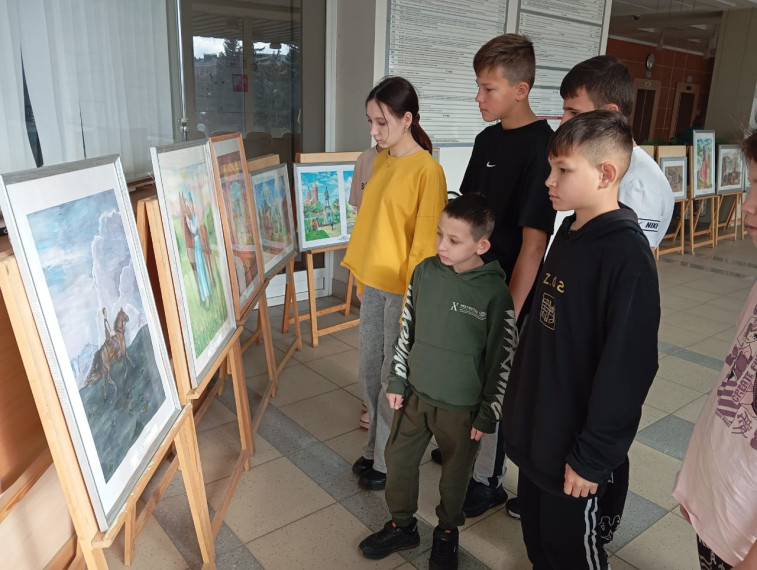 Экскурсия на выставку «День народного единства».