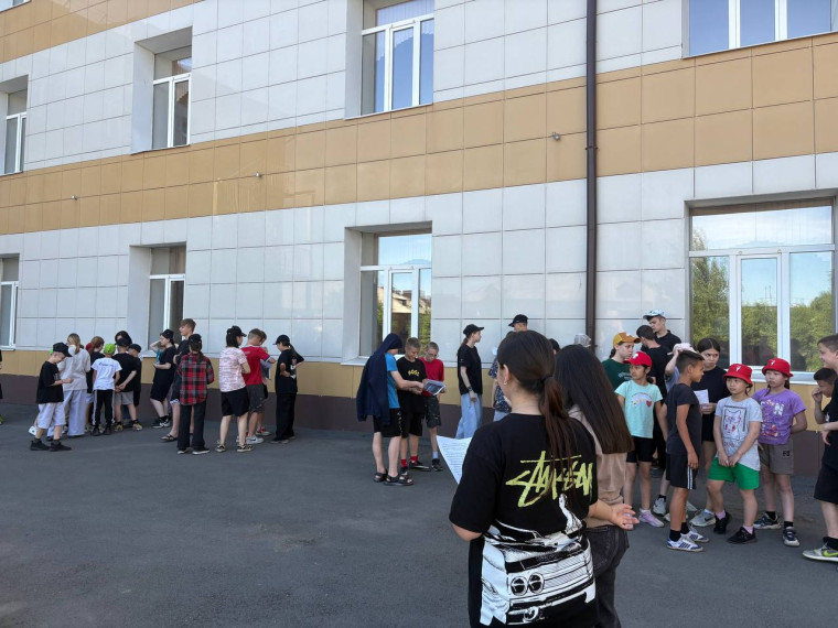 Спортивное мероприятие в нашем лагере!.