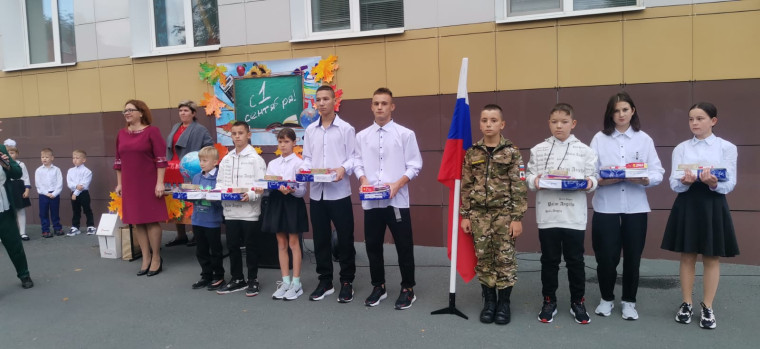 День знаний в детском доме.